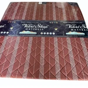6inch red velvet sleep bed mattress 500x500